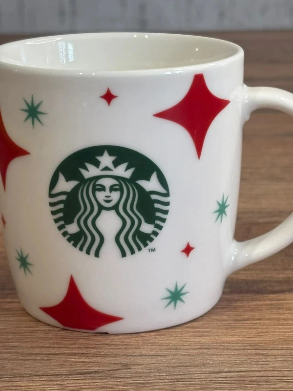 Mug Tasse Starbucks Coffee New Bone China Noeld Etoiles Make It Yours At Home 260ml – Starbucks 2