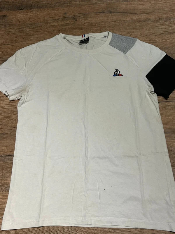 T shirt blanc coq sportif taille S blanc – Le Coq Sportif – taille S 2