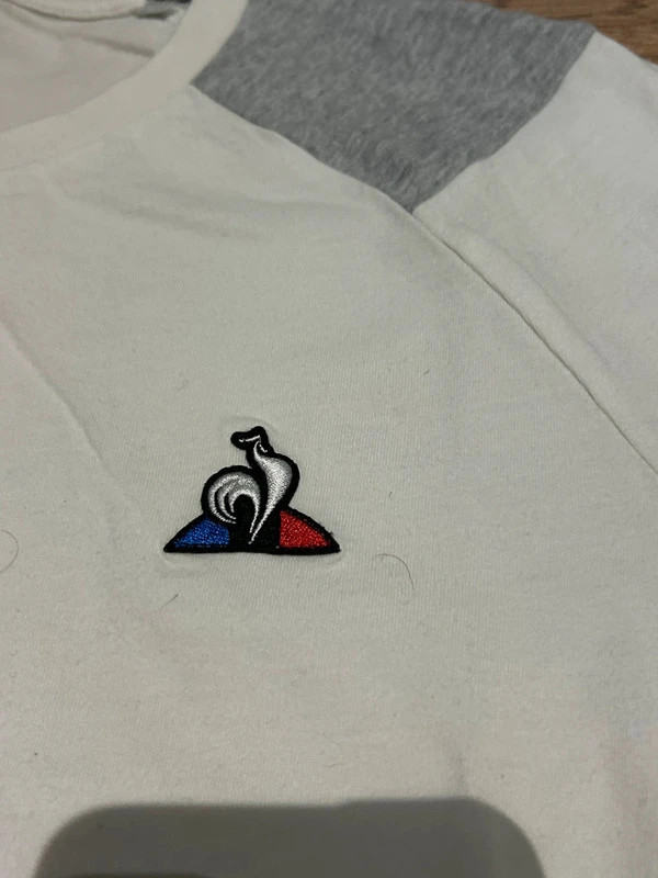 T shirt blanc coq sportif taille S blanc – Le Coq Sportif – taille S 4