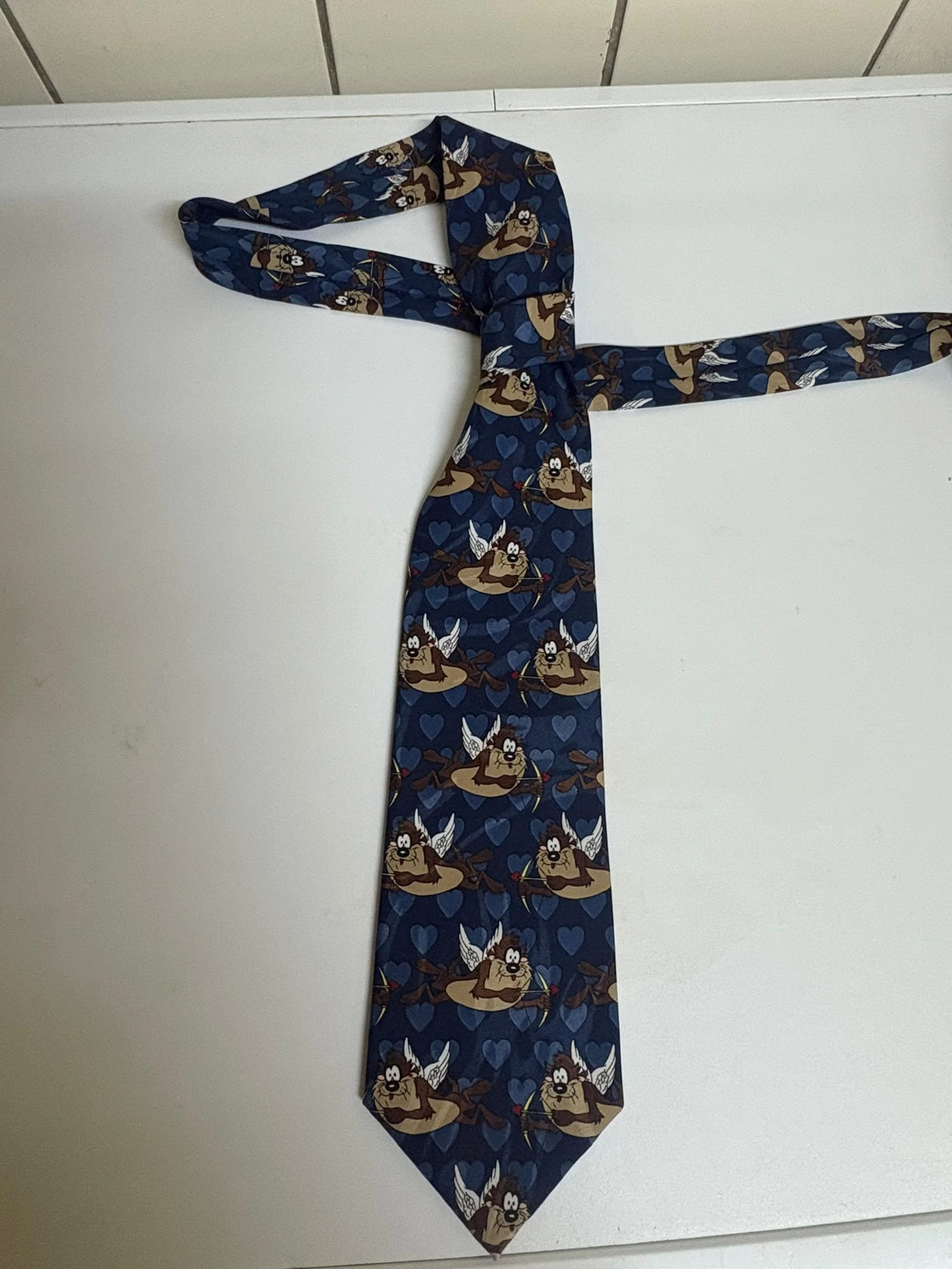 Cravate Looney Tunes Taz Cupidon Diable de Tasmanie Vintage 90s Warner Bros – Looney Tunes 2