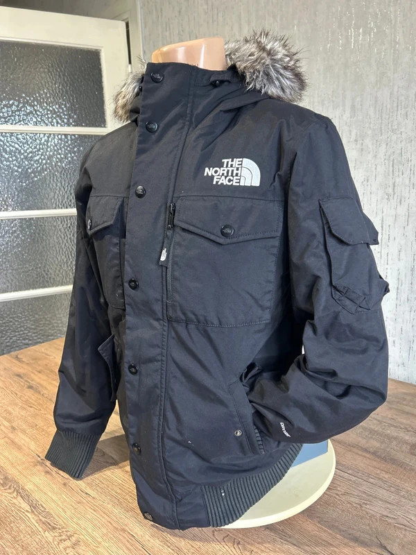 Veste Parka The North Face Down Jacket 550 Noir Capuche Fourrure Homme Taille XS – The North Face – taille XS 2