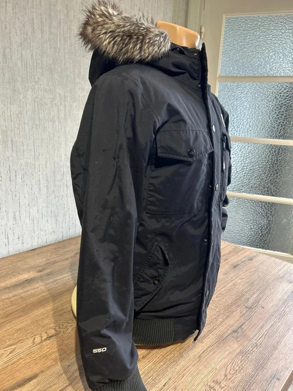 Veste Parka The North Face Down Jacket 550 Noir Capuche Fourrure Homme Taille XS – The North Face – taille XS 3