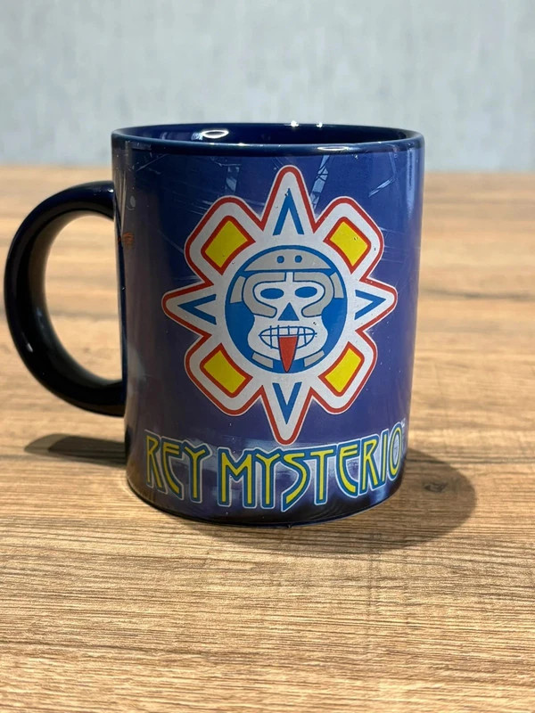 Mug Tasse Rey Mysterio WWE Catch Bleue Ceramique Vintage Lucha Libre – WWE 2