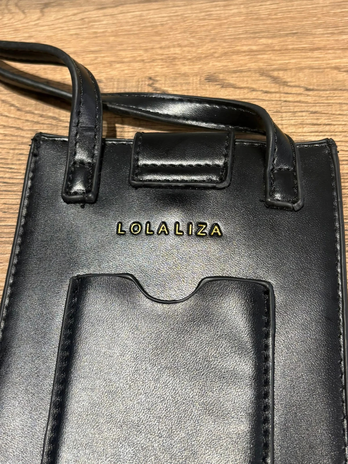 Pochette Sac Bandouliere Telephone LolaLiza Noir Neuf Avec Etiquette Porte Carte – LolaLiza 2