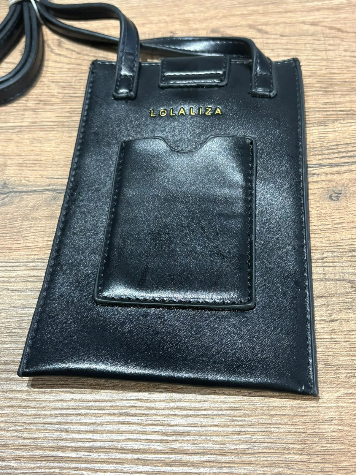 Pochette Sac Bandouliere Telephone LolaLiza Noir Neuf Avec Etiquette Porte Carte – LolaLiza 3