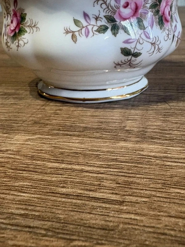 Bol Bol a Sucre Porcelaine Royal Albert Lavender Rose Bone China England Vintage 1961 – ROYAL ALBERT 3
