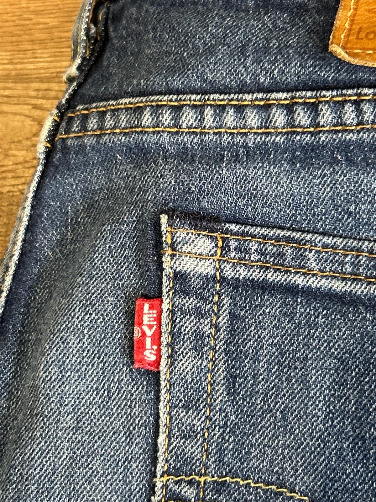 Jean Levi's Vintage Bleu Denim Droit Taille 31x32 – Levi's – taille W31 | FR 40 4