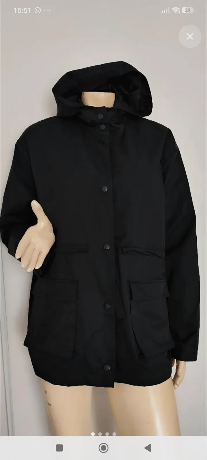 superbe manteau Etam noir taille 38 – Etam – taille M 3