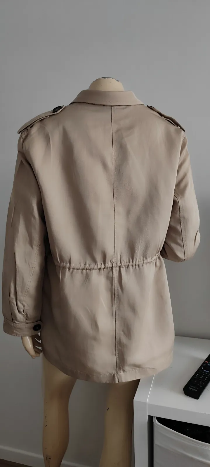 superbe veste style saharienne zara taille 36 /38  avec ceinture reglable poches – Zara – taille S 4