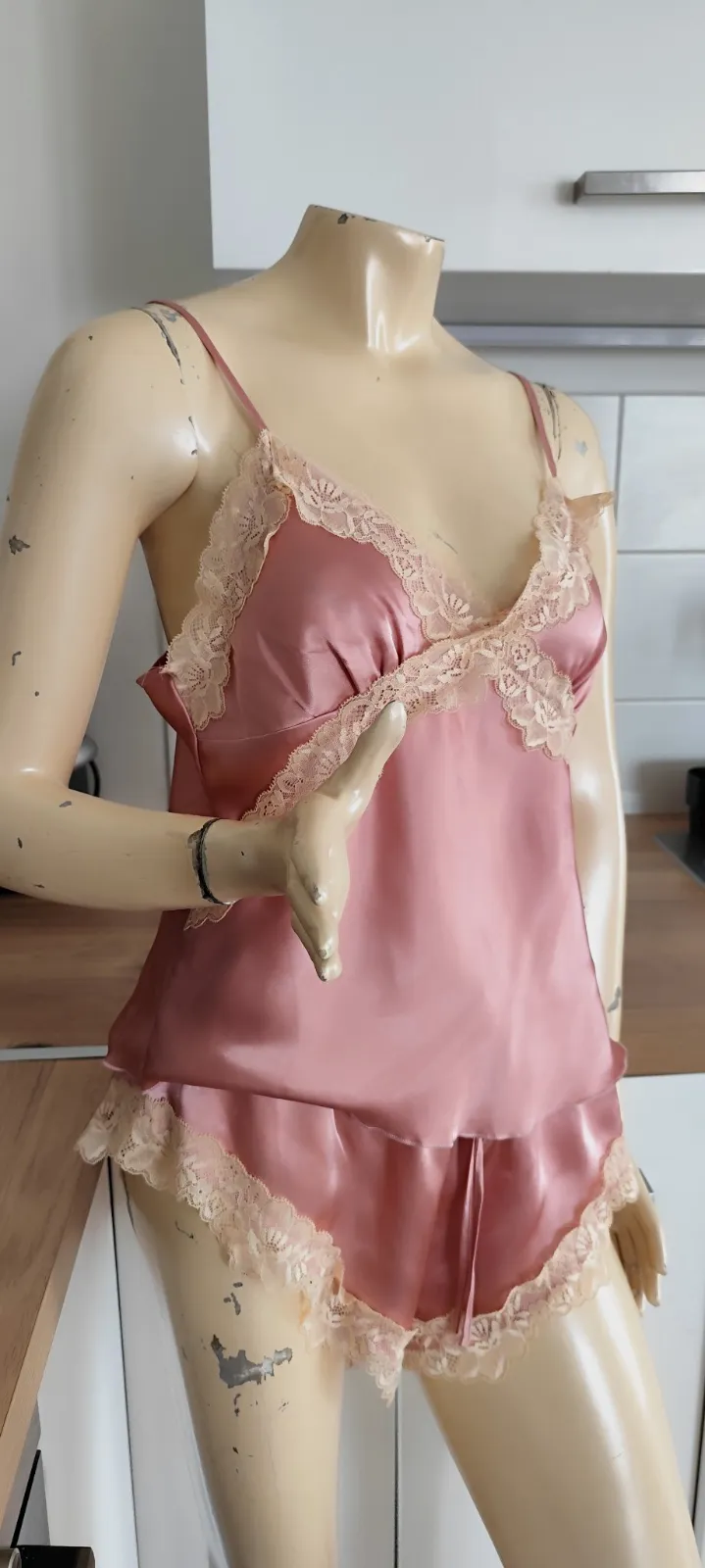 superbe ensemble lingerie shortie et haut taille 40 – independante – taille L 2
