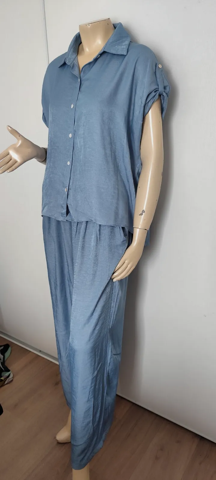 superbe ensemble fluide et leger tres confortable taille 38 /40 pantalon avec po – INDEPENDANTE – taille M 3