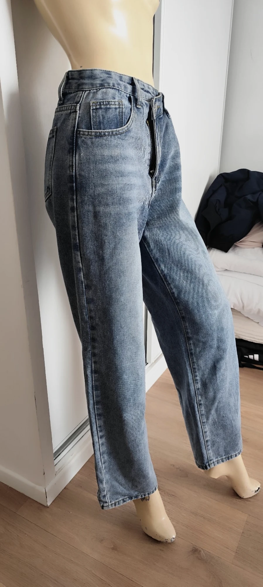 superbe pantalon en jean taille 36 86 %coton 8 % viscose 6 % polyestere (1) – independante – taille 36 3
