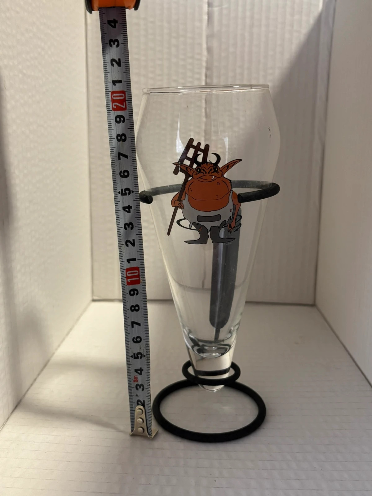 Vaso Duvel original con soporte metálico – Coleccionismo” – Duvel 2