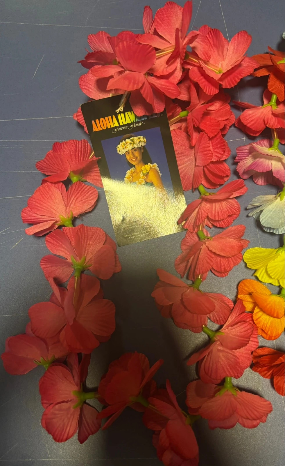 Pack de 2 collares hawaianos de flores – Aloha 2