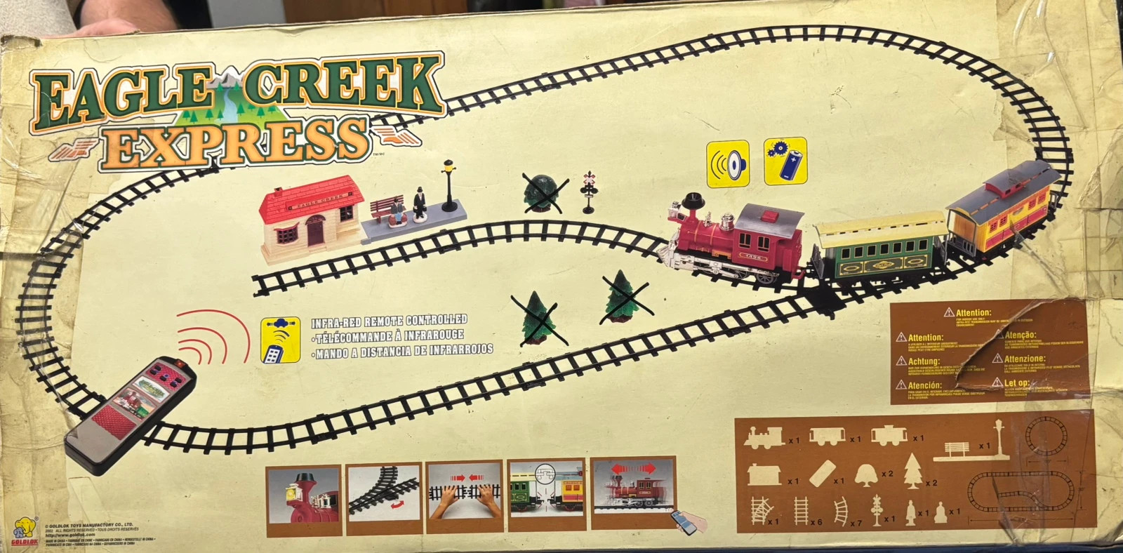 Tren eléctrico Eagle Creek Express con mando (Goldlok) – Eagle Creek – taille Taille unique 2