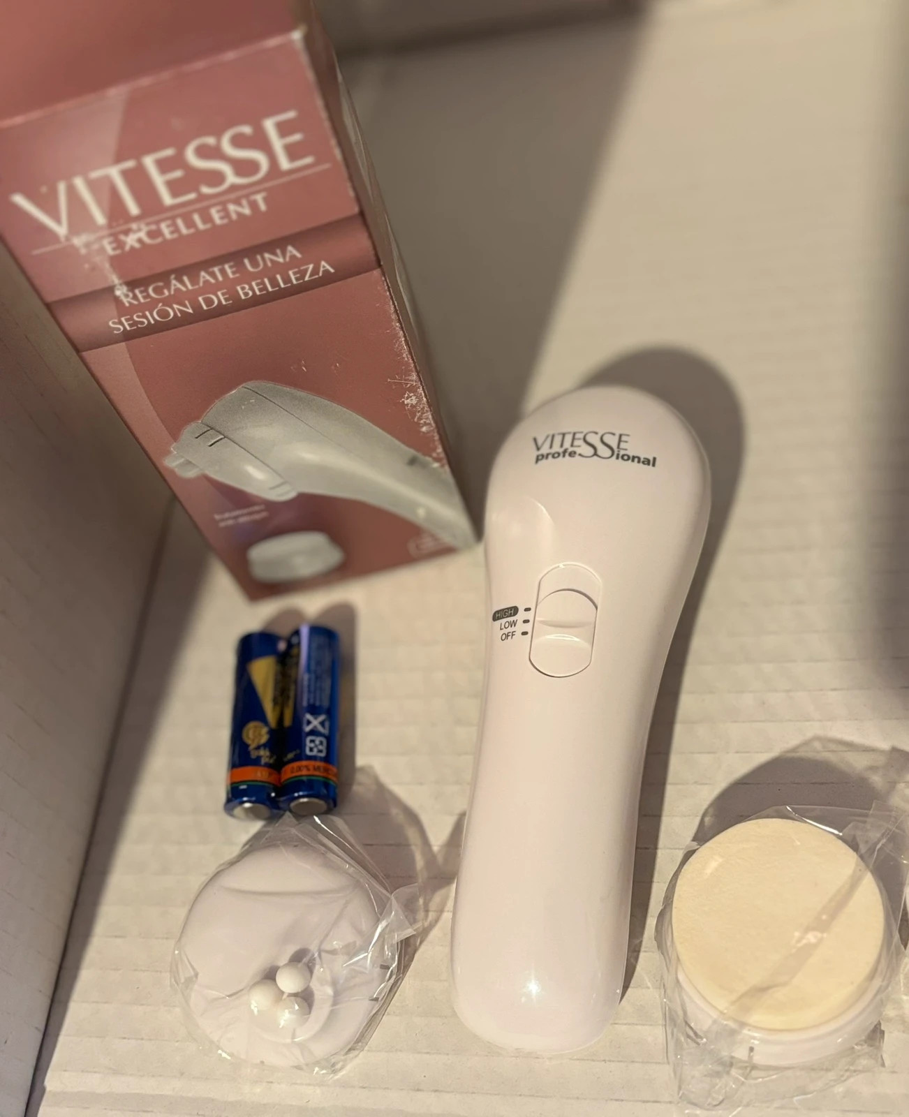 Limpiador facial | A estrenar | Pilas incluidas