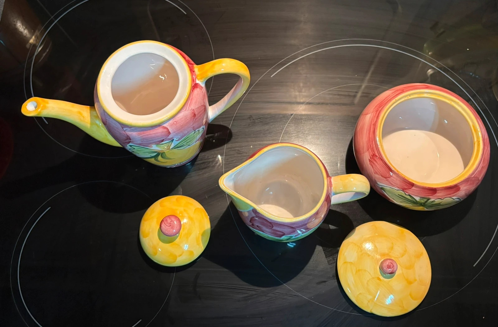 Juego de café | Pintado a mano | Cerámica 2