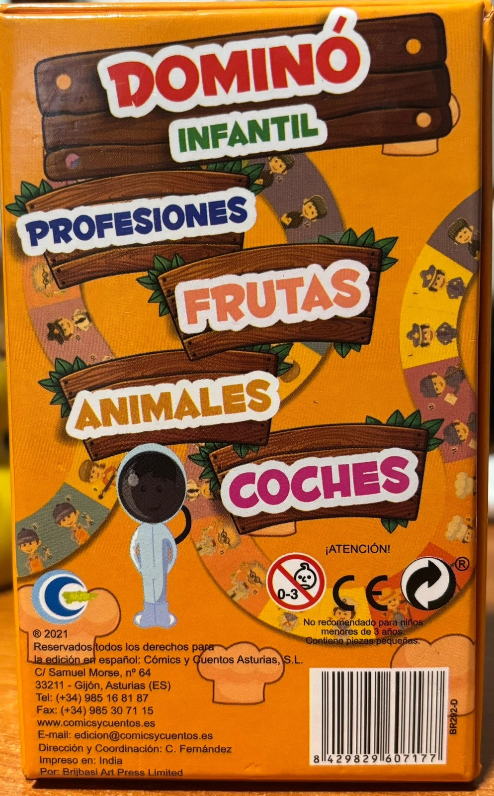 Domino Infantil | Las profesiones – Hasbro 2