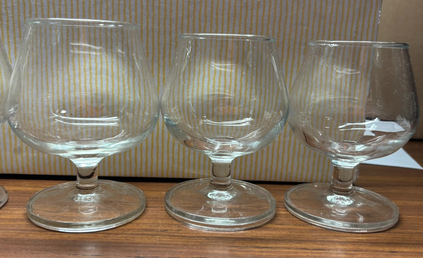 Set 5 copas balón de cristal para coñac y brandy – Cristal 3