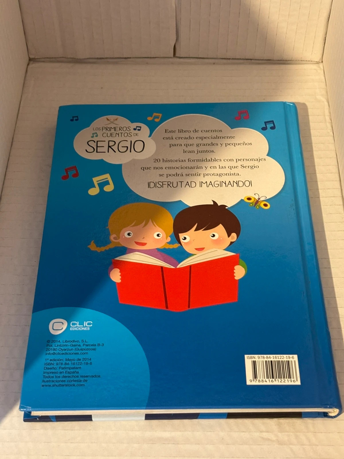 Los primeros cuentos de Sergio | Libro infantil | Clic Ediciones 4