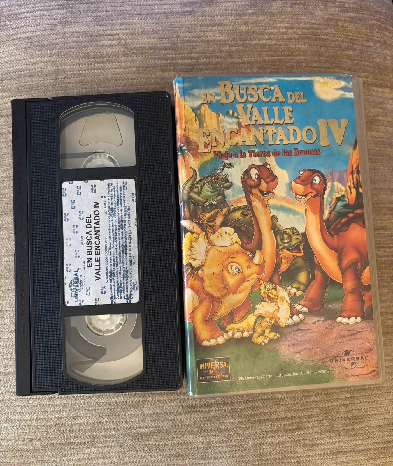 VHS En busca del Valle Encantado – Viaje a la Tierra de las Brumas