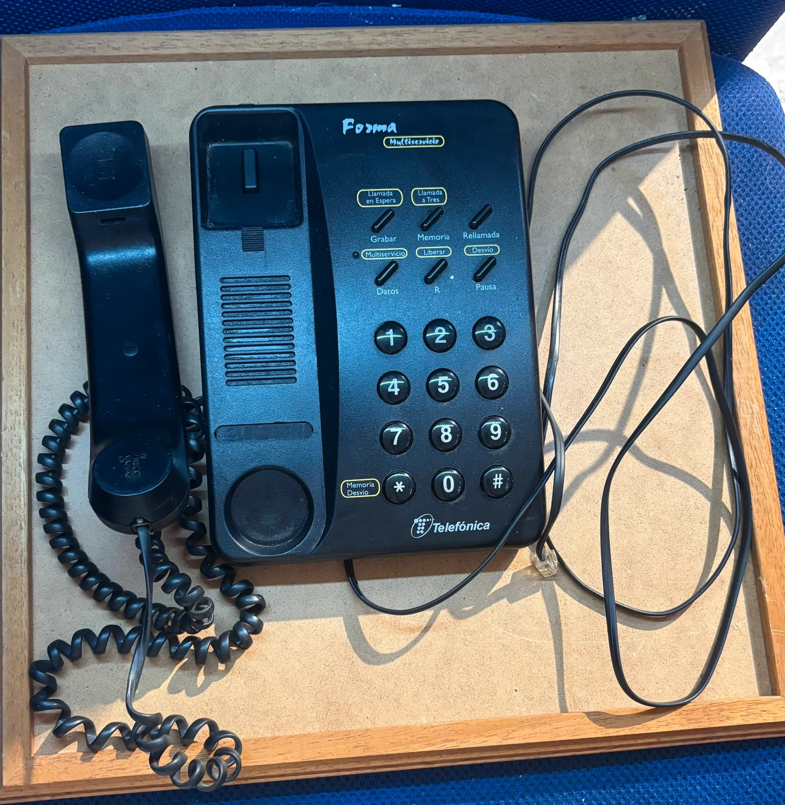 Teléfono fijo Telefónica 1996 Interisa vintage años 90 | funcionando – Telefonica 2