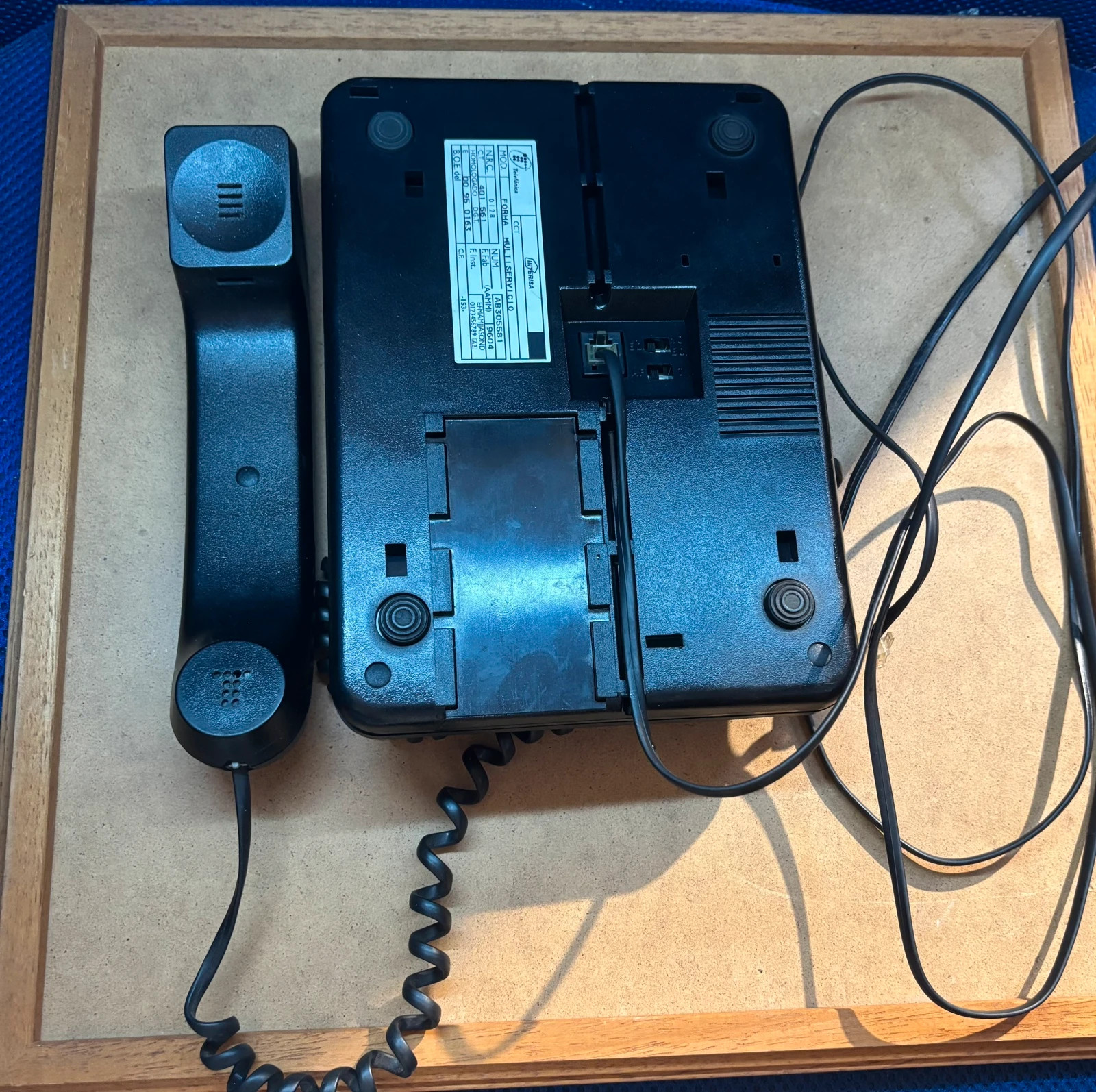 Teléfono fijo Telefónica 1996 Interisa vintage años 90 | funcionando – Telefonica 3