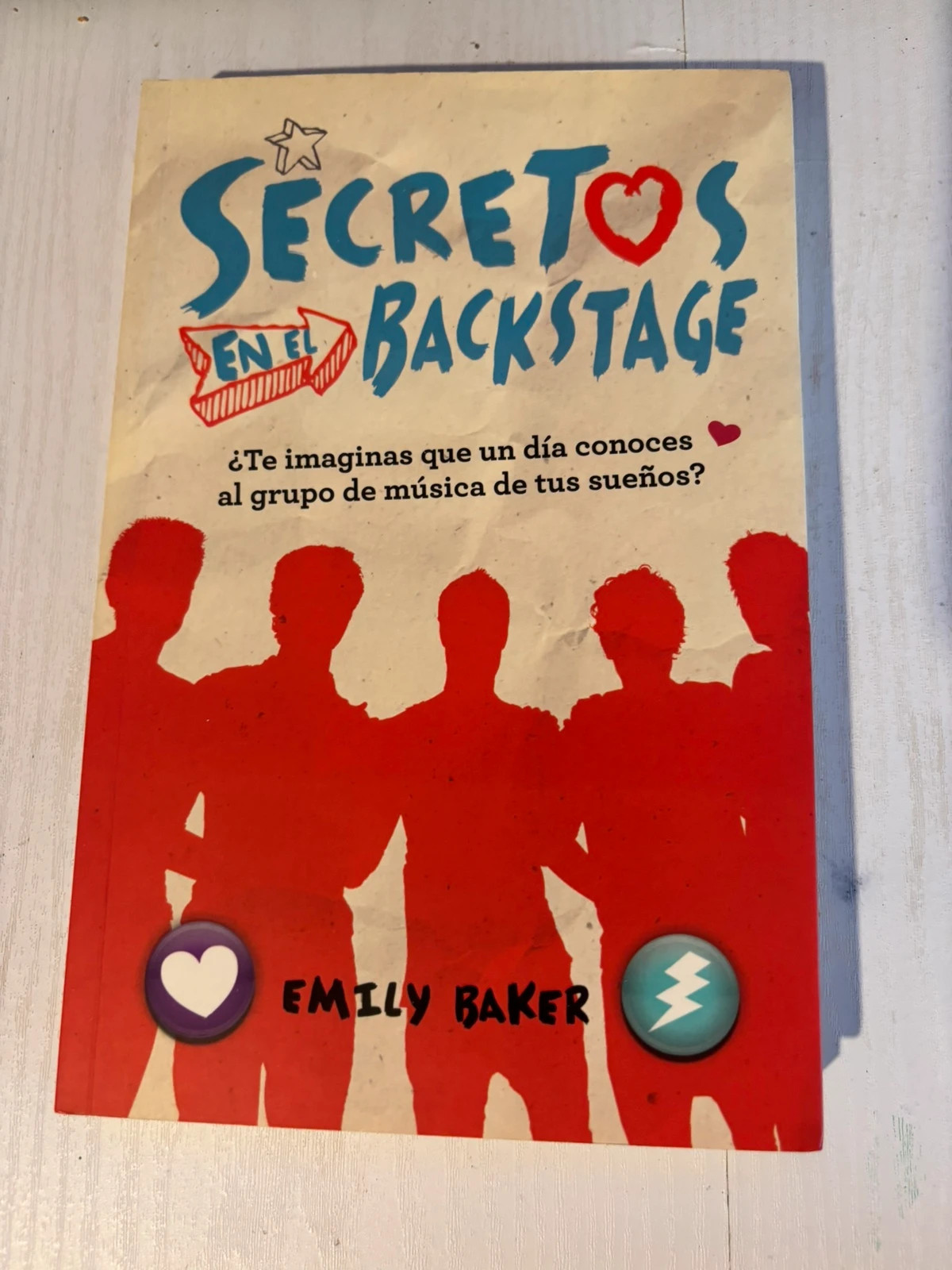 Libro "Secretos en el backstage"