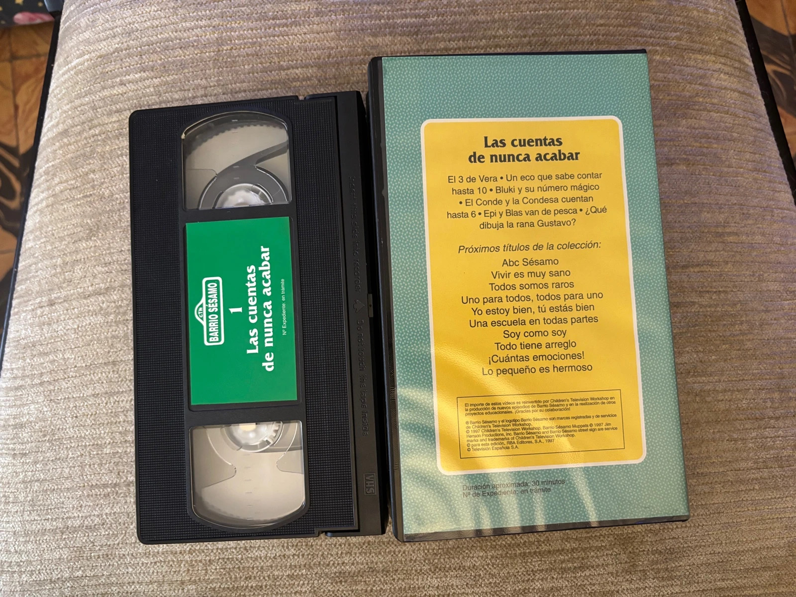 Película video: Aprende a contar con Epi y Blas 2