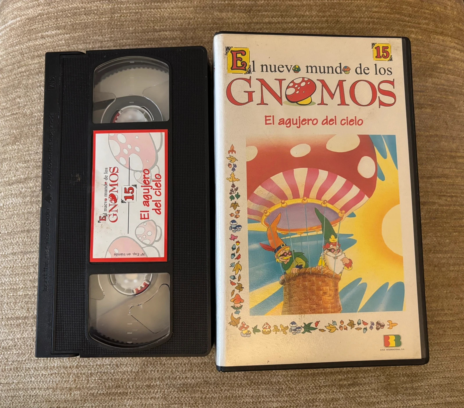 VHS “El nuevo mundo de los gnomos”
