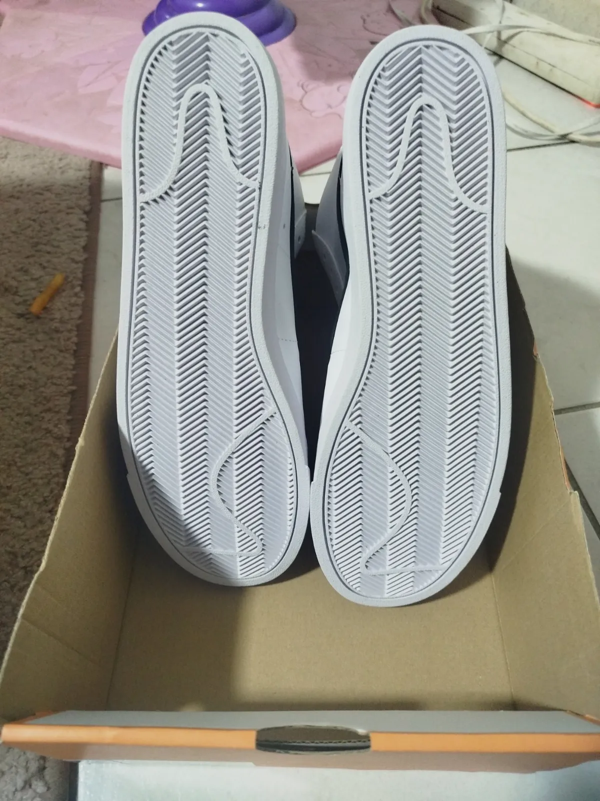 Baskets Nike Blazer Mid 77 blanches  – Nike – taille EU 44 5