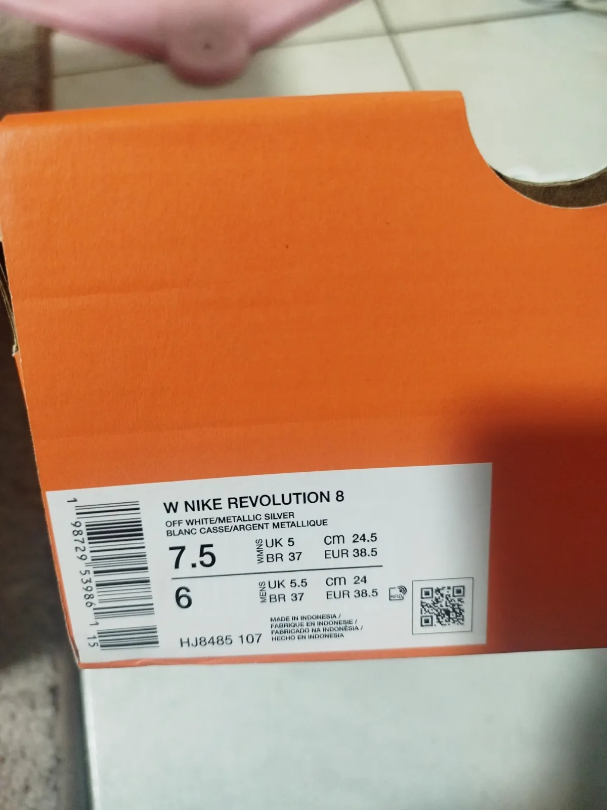 Baskets Nike grises et blanches taille 38.5 – Nike – taille EU 38 6