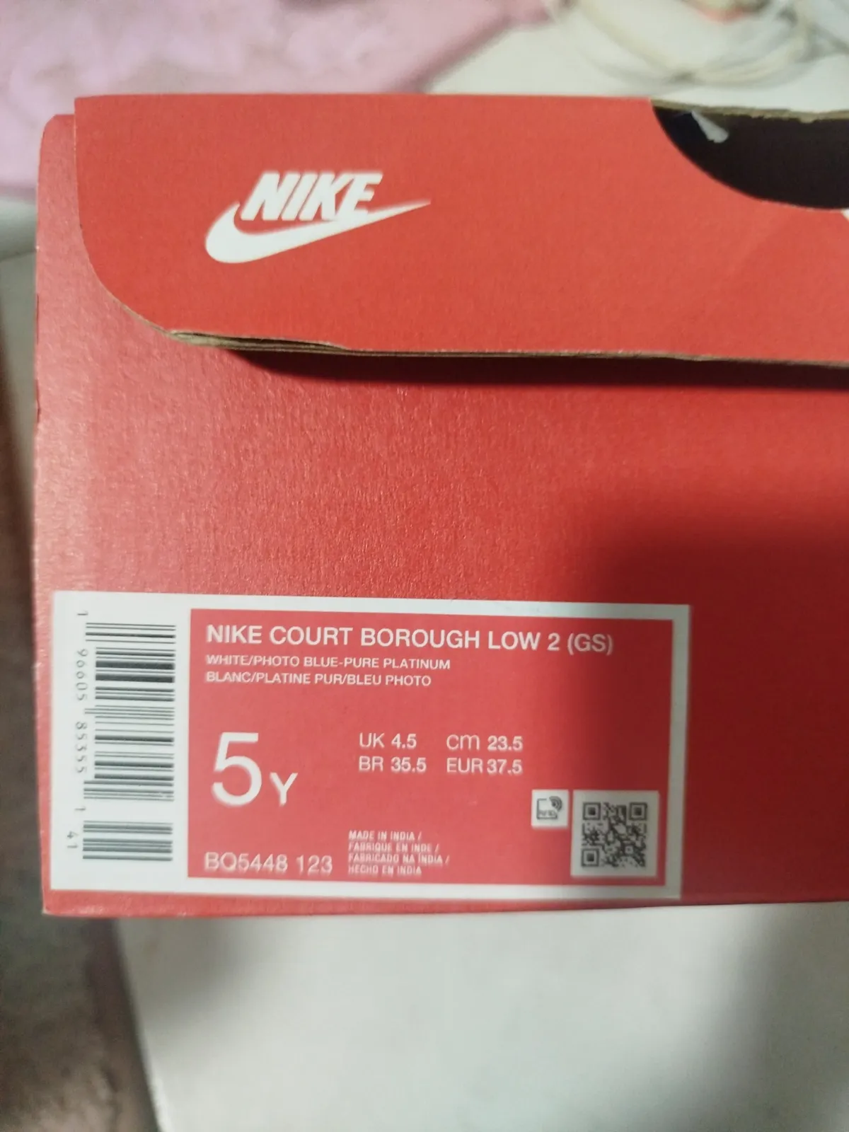 Baskets Nike Court Borough Low 2 Taille 37.5 – Nike – taille EU 37 2