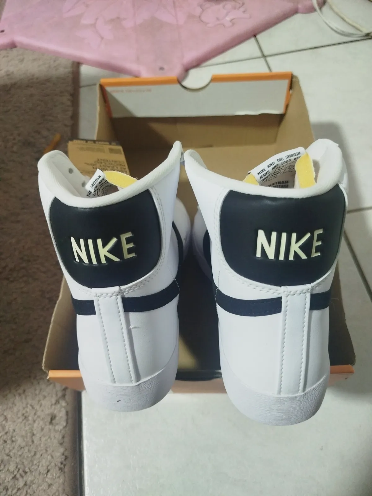 Baskets Nike Blazer Mid 77 blanches  – Nike – taille EU 44 4