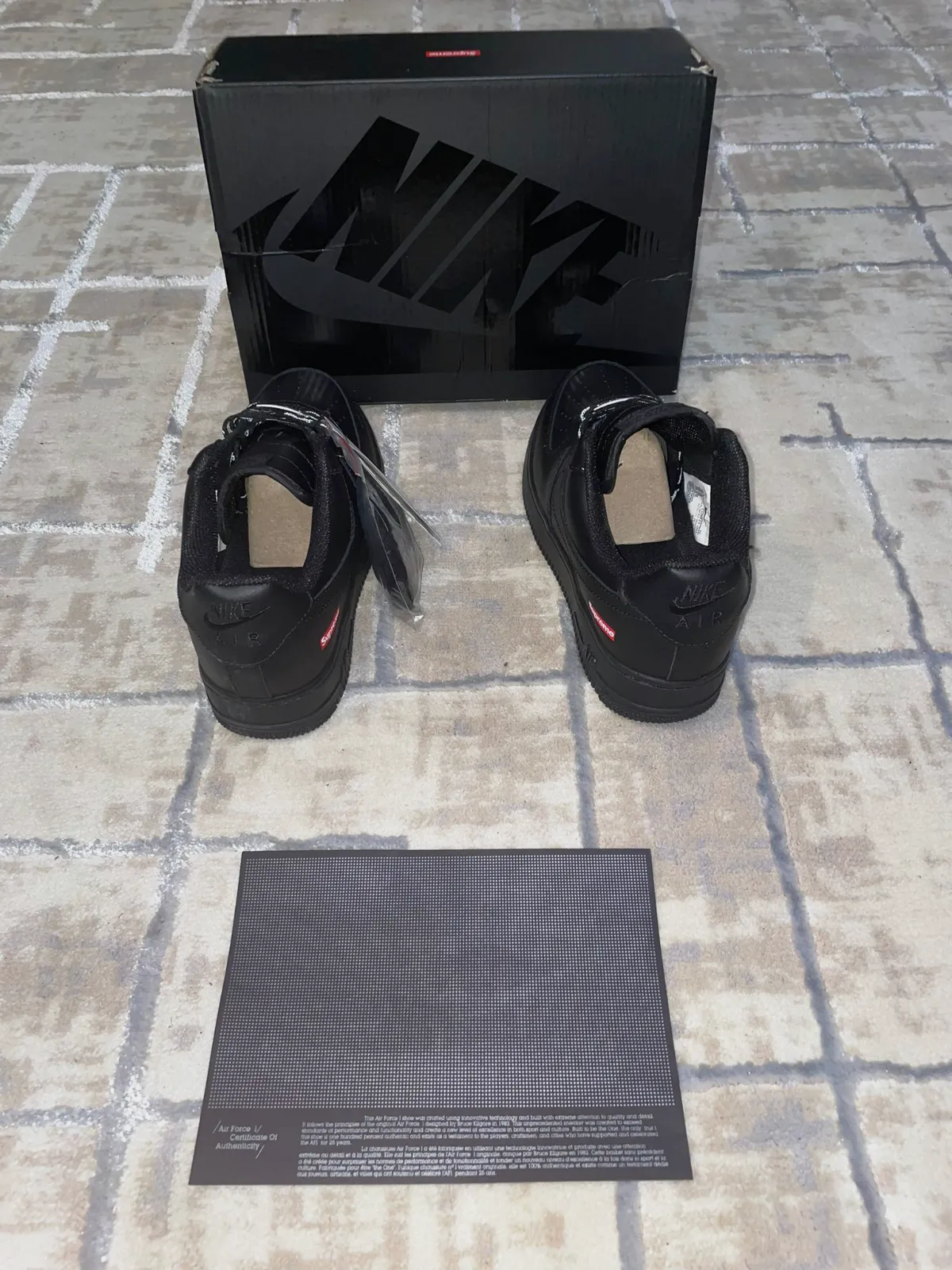 Zapatillas casual af1 x supreme  – Nike – taille EU 40 5