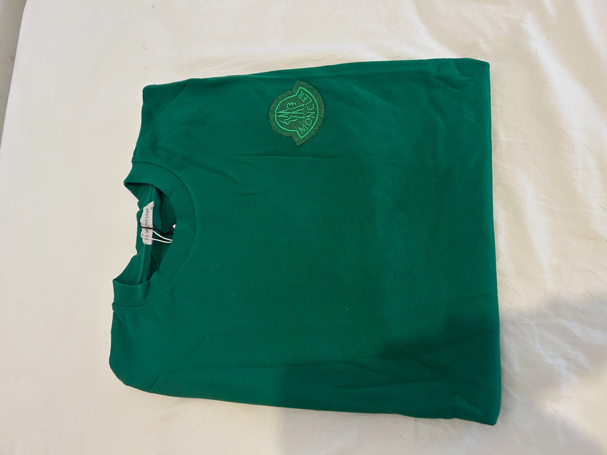 Tee-shirt Moncler vert foncé