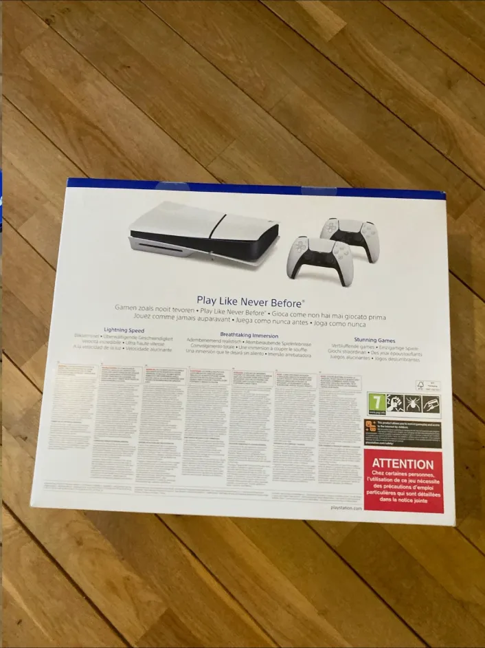 Console Sony PlayStation 5 Slim – Sony – blanche 3