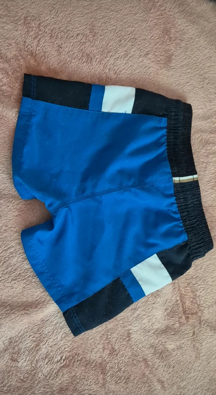 Short de bain enfant Boss – Boss – bleu et noir – taille 6 ans 3