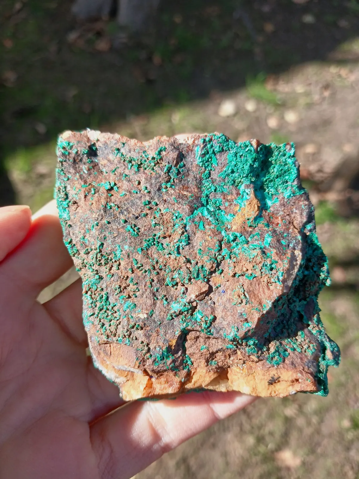 Minéral brut de malachite verte – Minerologie 5