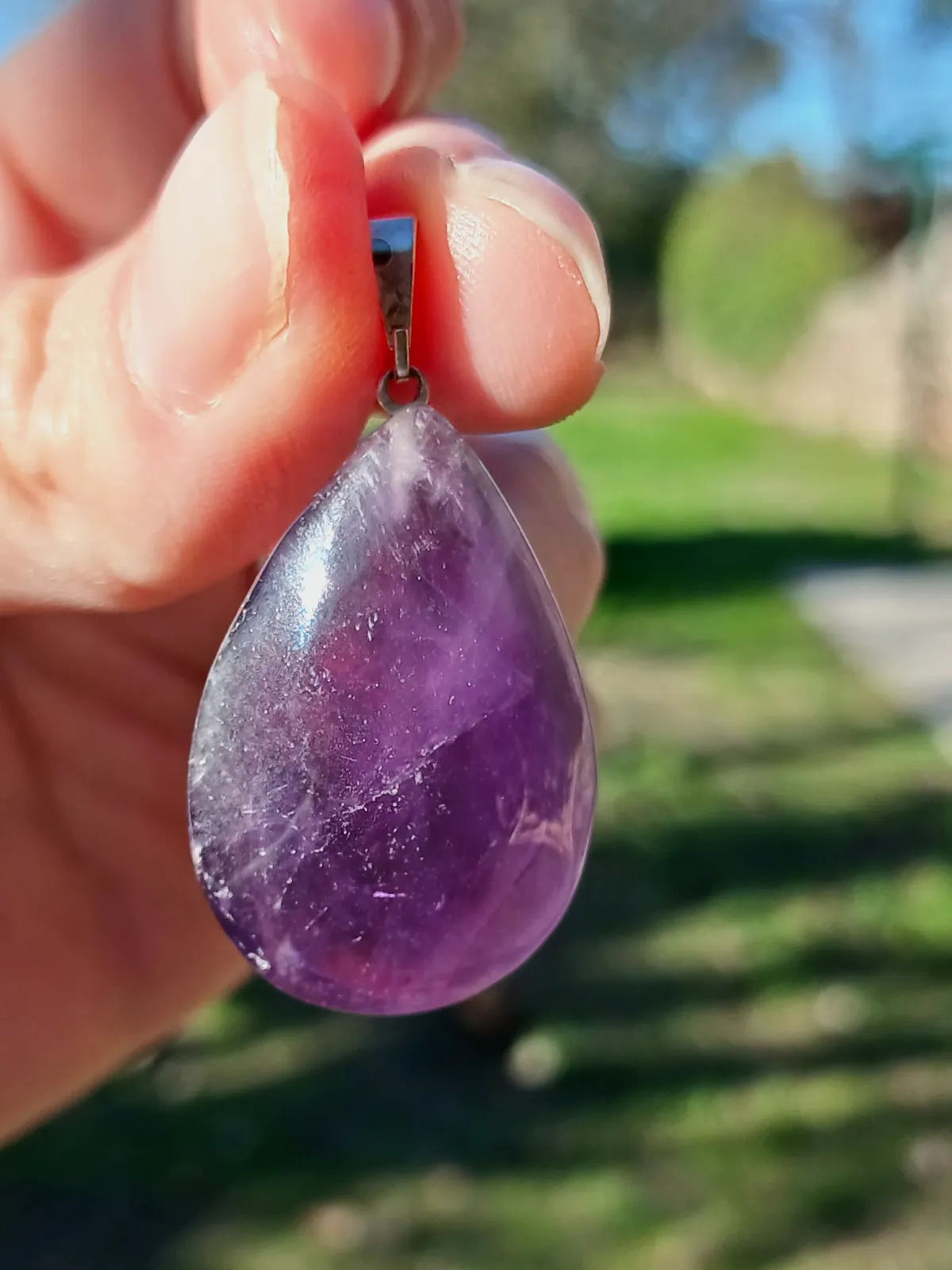 Pendentif amethyste  – Sans marque 3