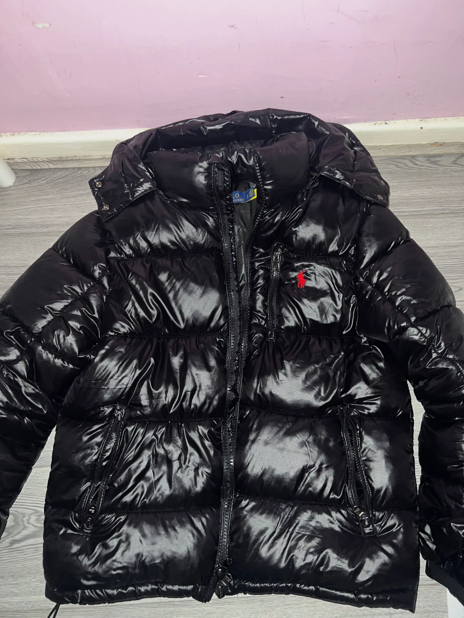 Ralph lauren glossy puffer unisex