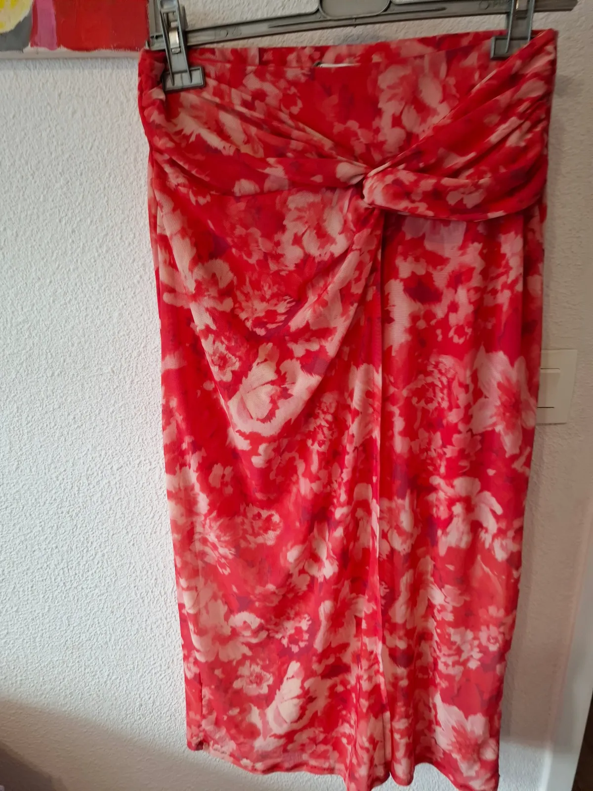 Jupe midi stradivarius fleuri taille s en très bon état – Stradivarius – taille 36 2