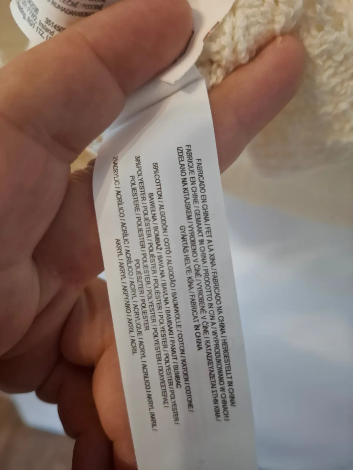 Pull crochet boho crème écru taille M(40/42) ajouré dos noué maille ajouree over – Primark – taille L 5