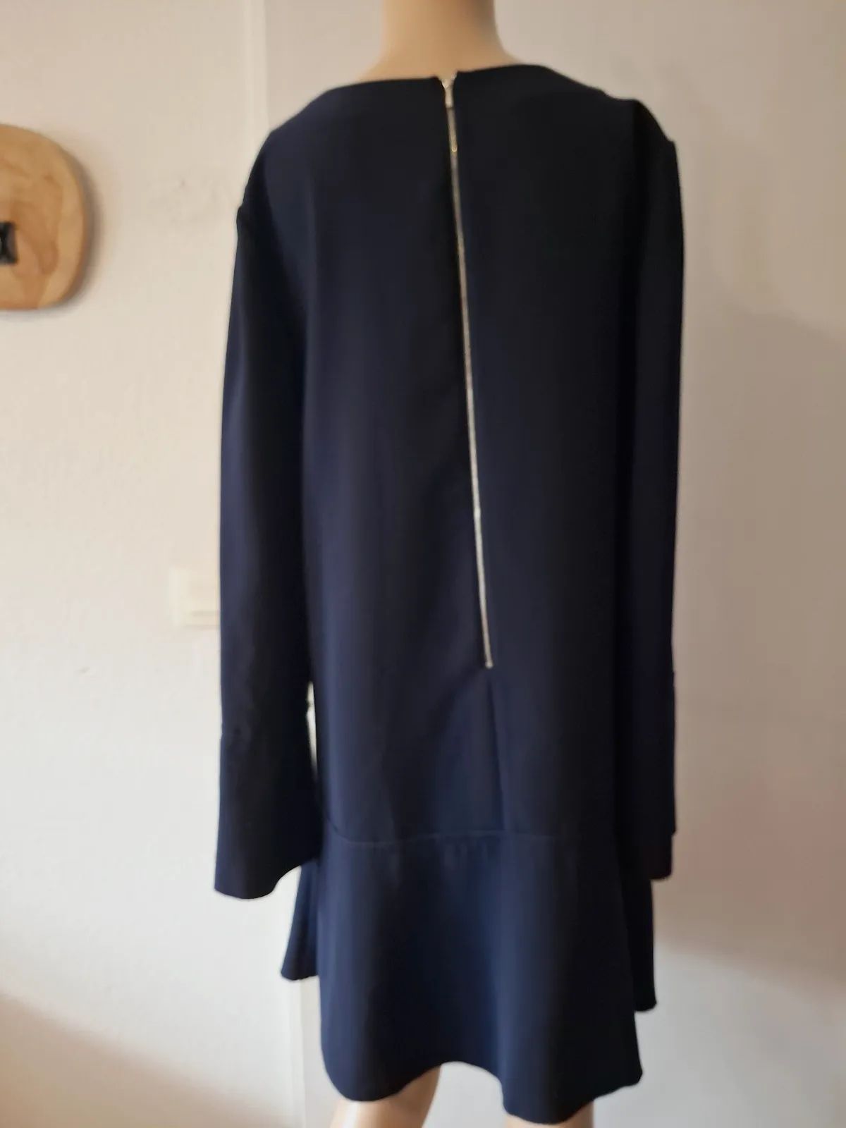 Robe bleu marine manche longue mango taille 36 en tres bon etat – Mango – taille S 6