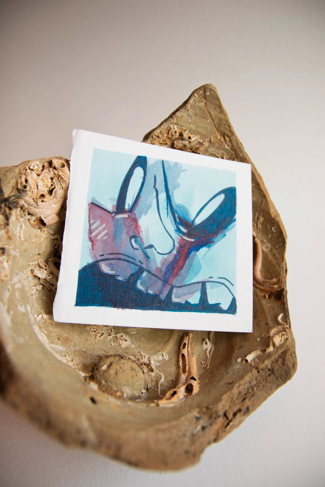 Set de 3 ilustraciones originales 10x10 cm (Sin enmarcar) – Art 2