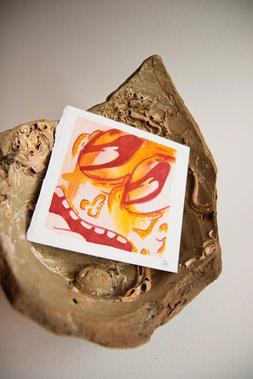 Set de 3 ilustraciones originales 10x10 cm (Sin enmarcar) – Art 4