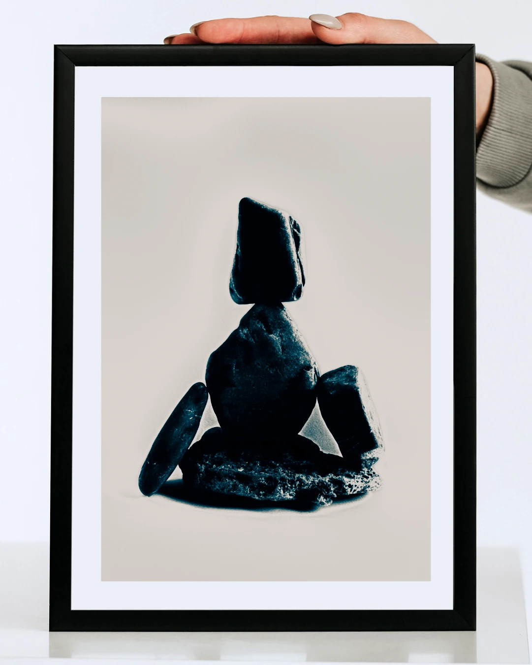 Lámina Foto Escultura Piedras Zen A4 – Edición Limitada 10 Uds – Art