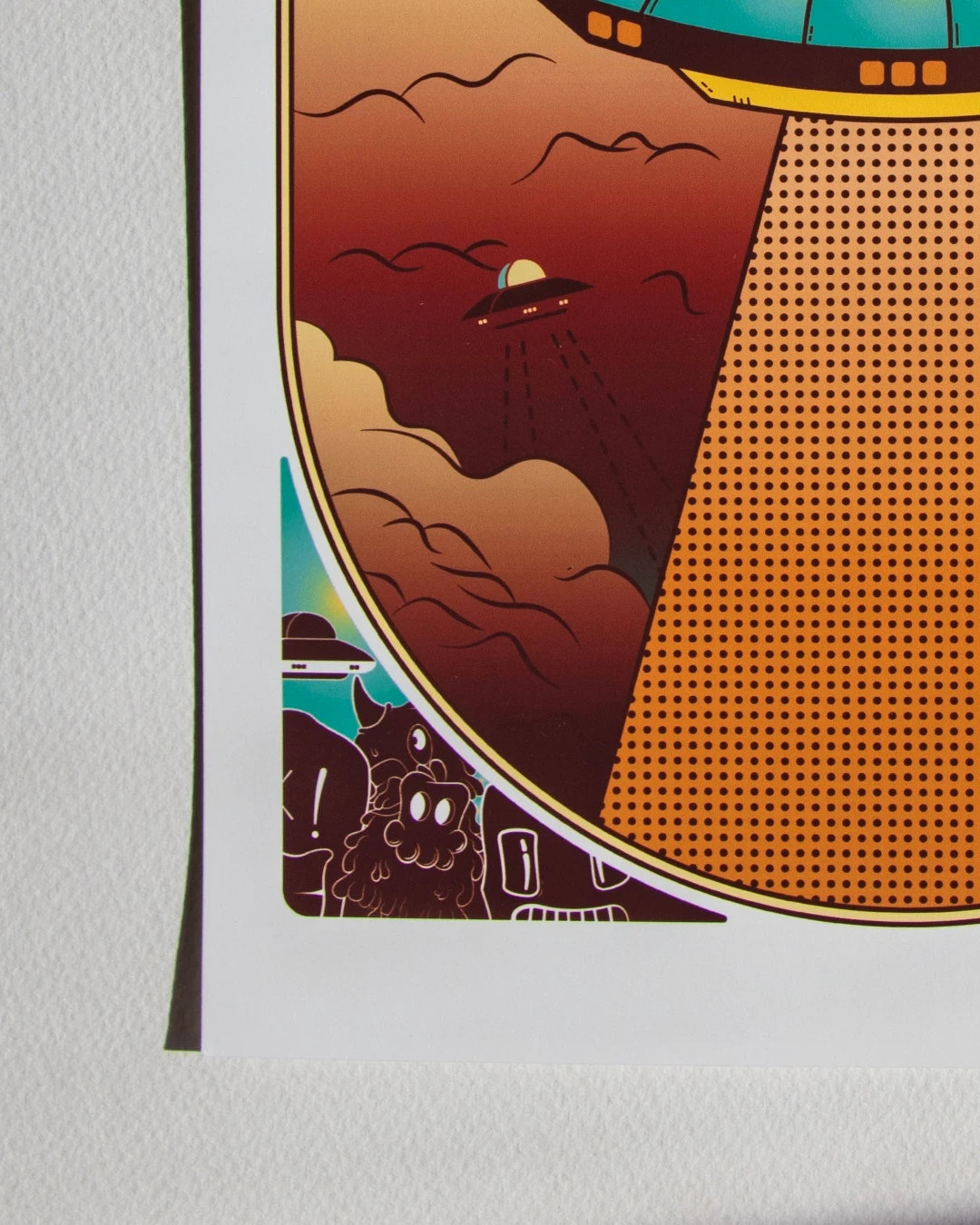 Lámina ilustrada A4 edición limitada 50 unidades firmada – Art 2