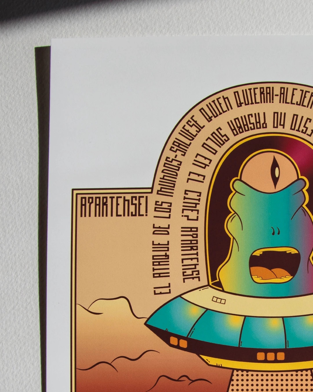 Lámina ilustrada A4 edición limitada 50 unidades firmada – Art 3