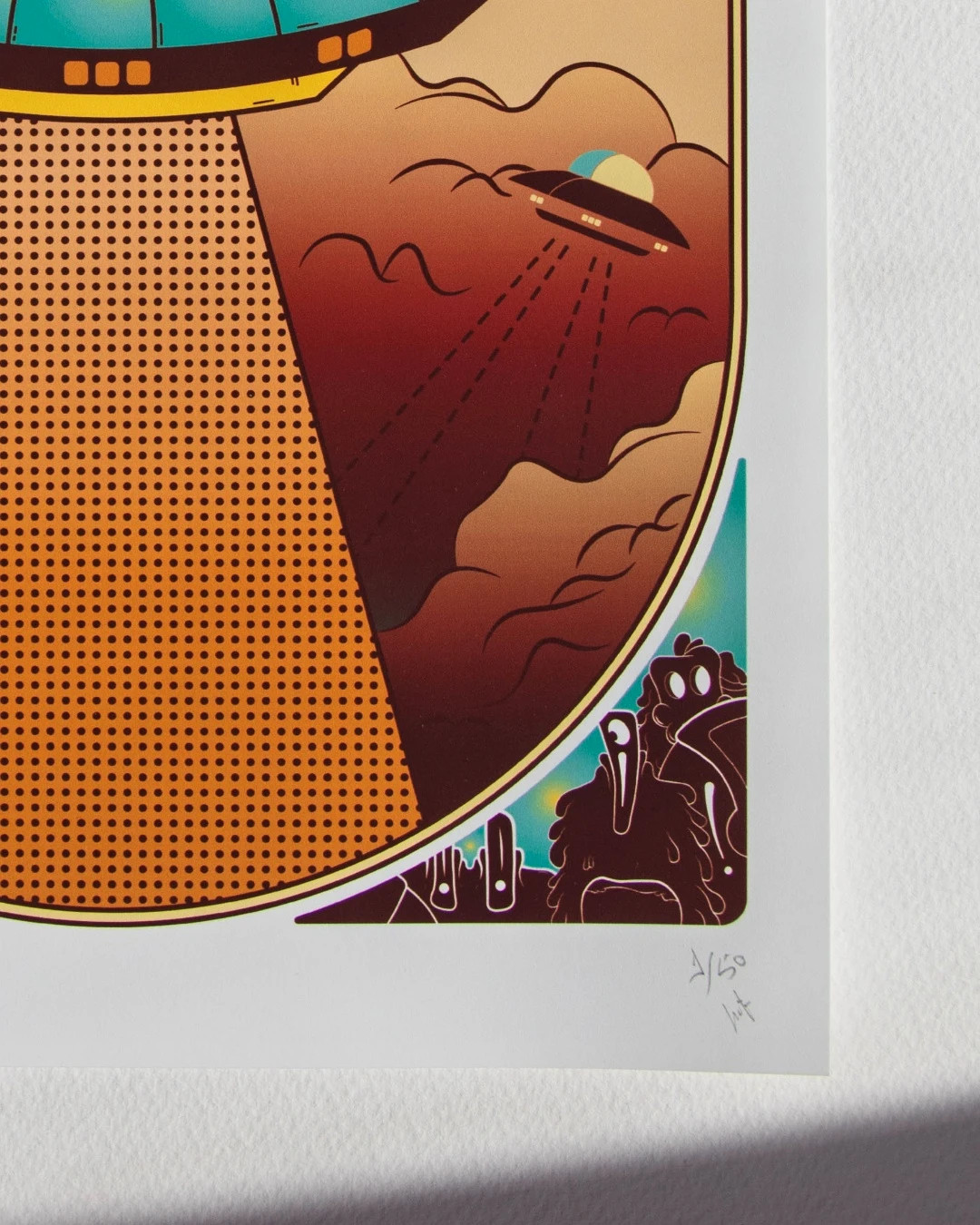 Lámina ilustrada A4 edición limitada 50 unidades firmada – Art 5